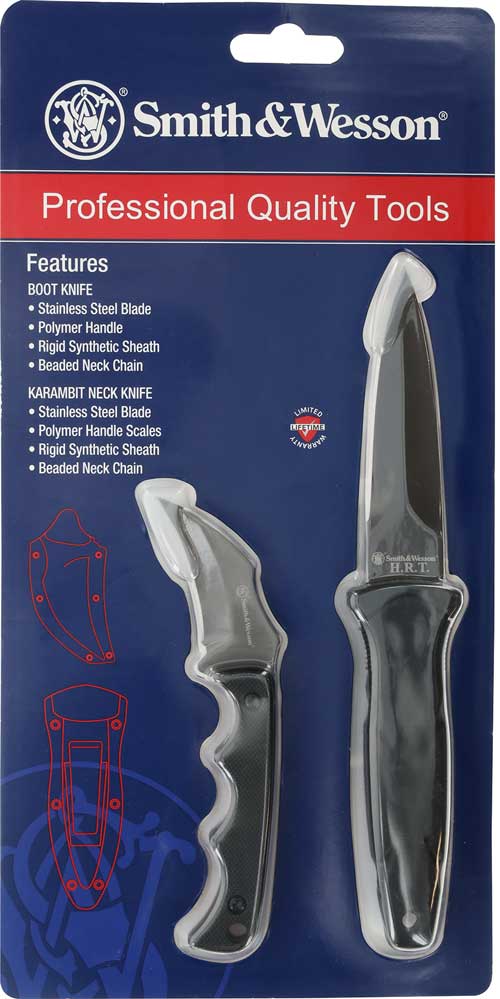 S&w Knife Boot-karambit Neck - Knife Set W-sheaths Promoq3< 3