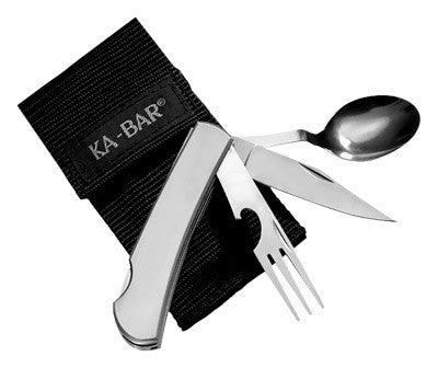 Ka-bar Hobo Fork-knife-spoon - W-sheath