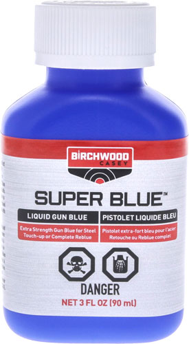 B-c Super Blue Liquid Gun Blue - 3 Oz. Bottle