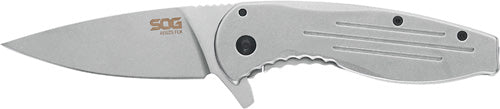 Sog Knife Aegis Flk Stone - Washed 3.38" Plain Edge Blade