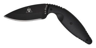 Ka-bar Tdi Large Knife - 3.6875" W-sheath Black