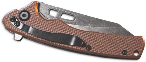 Remington Cutlery Edc Coping - 4" Folder G10 Tan-stone Washed