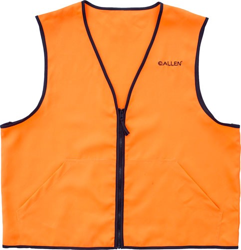 Allen Deluxe Hunting Vest - Orange Large 2 Front Pockets