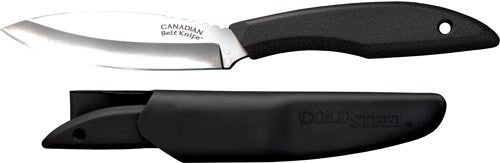 Cold Steel Canadian Belt Knife - 4" Plain Edge Blade W-sheath