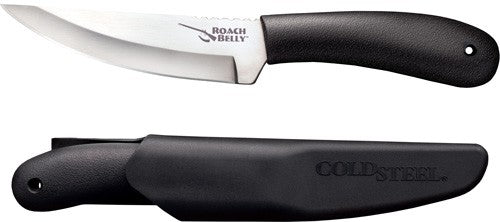 Cold Steel Roach Belly 4.5" - Plain Edge Blade W-sheath