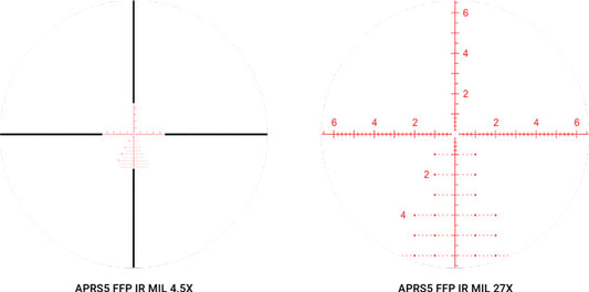 Athlon Scope Ares Btr G2 30mm - 4.5-27x50 Sf Ir Aprs5 Mil Ffp