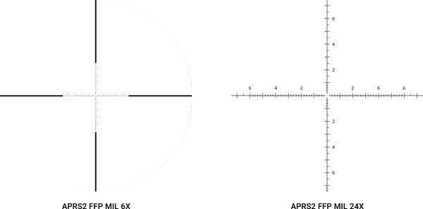 Athlon Scope Midas Tactical - 6-24x50 Sf Aprs2 Mil 30mm Ffp