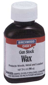 B-c Gun Stock Wax 3oz. Bottle -