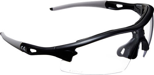 Allen Aspect Shooting Glasses - Clear-black Frame