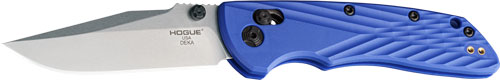 Hogue Deka Able Lock Folder - 3.25" Clip Point Poly Blue 1