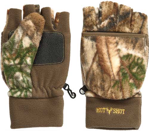Hot Shot Youth Pop-top Mitten - Bulls-eye Insul Rtedg Lg-xl