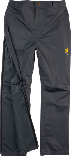 Bg Kanawha Rain Pant Xx-large - Carbon Gray W-leg To Waist Zpr