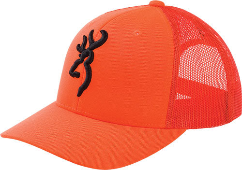 Browning Cap Proof Blazeorange - W-buckmark Mesh Back Mid Prfle