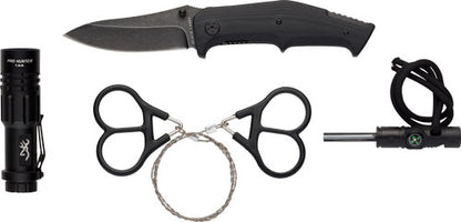 Browning Outdoorsman Survival - Knife Light Saw Firestarter