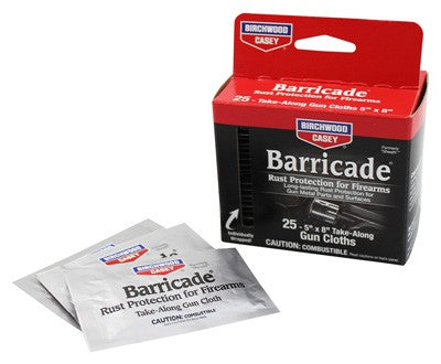 B-c Barricade Rust Protection - 25-individually Packed Wipes