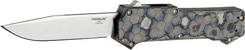Hogue Compound 3.5" Otf Auto - G-10 Frame G-mascus Drk Earth
