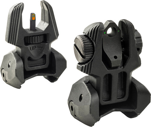 Meprolight Front & Rear Flip - Up Sights Tritium 2 Rear Dots