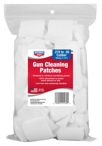 B-c Patch 1-1-2" Square - .26-.30 Calibers 750-pack