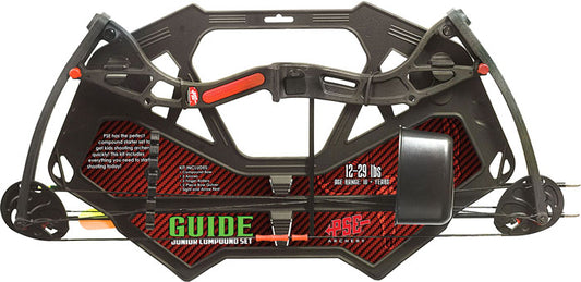 Pse Bow Kit Guide Compound - Youth 12-29# Black Ages 10+