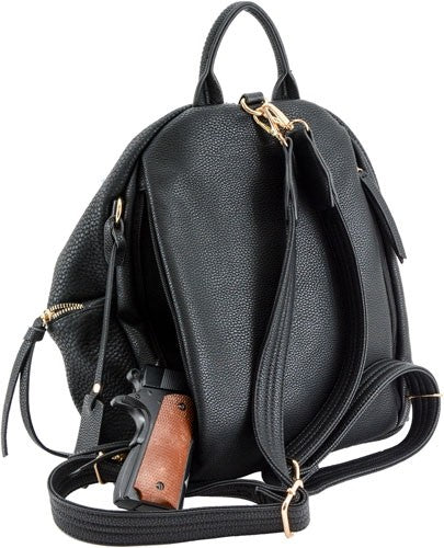 Cameleon Aurora Conceal Carry - Backpack Teardrop Shape Black 3