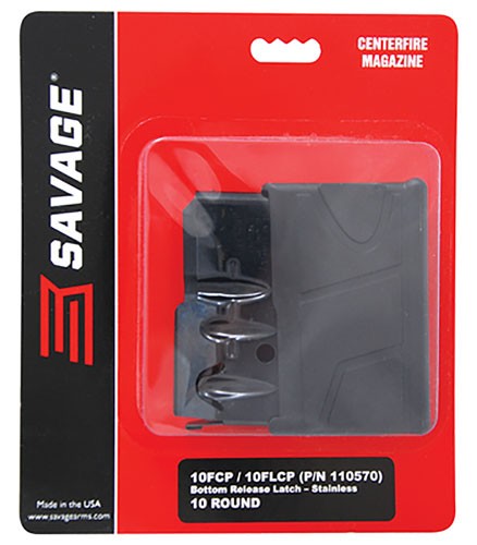 Savage Magazine 10fcp-sr-10-11 - -12-14 .308 10rd Matte Blued