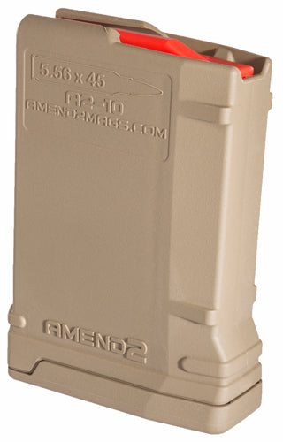 Amend2 Ar-15 Magazine 5.56x45 - 10 Rd Polymer Fde