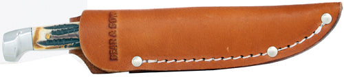 Bear & Son India Stag Bird & - Trout 3" W-leather Sheath Usa 4