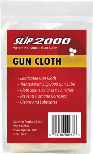 Slip 2000 Gun Cleaning Cloth - 10"x12"