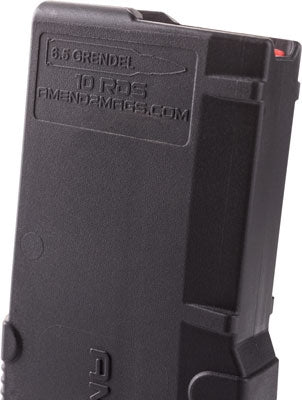 Amend2 Magazine 6.5 Grendal - 10 Rd Polymer Black 3