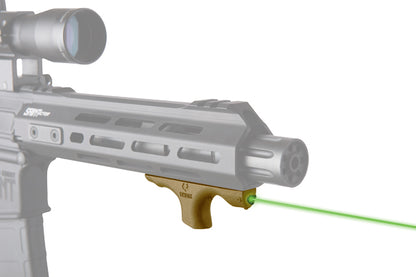 Viridian Laser Handguard Hs1 - Green W-hand Stop M-lok Fde