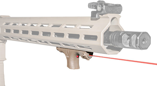 Viridian Laser Handguard Hs1 - Red W-hand Stop M-lok Fde