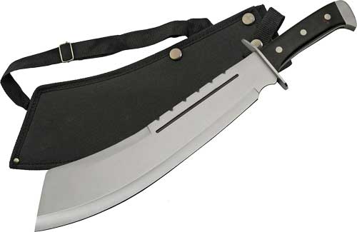 Szco Rite Edge 13.5" Black - Bully Machete Ss Blade W-shth