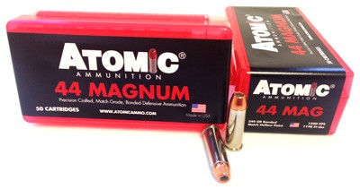 Atomic 44 Rem Mag 240gr Match - Hp 50rd 10bx/cs