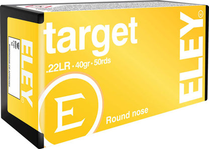 Eley Target 22lr 40gr Rn - 50rd 100bx-cs