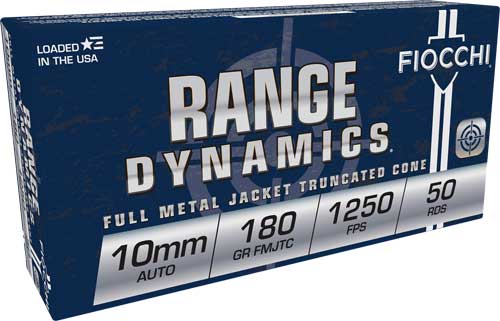 Fiocchi 10mm Auto 180gr Fmj - 50rd 10bx/cs