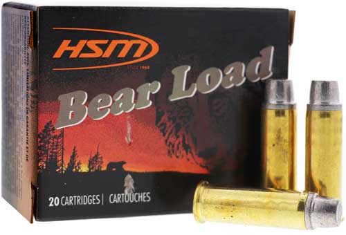 Hsm Bear 10mm Auto 200gr Lead - Rnfp Gas Check 20rd 20bx-cs