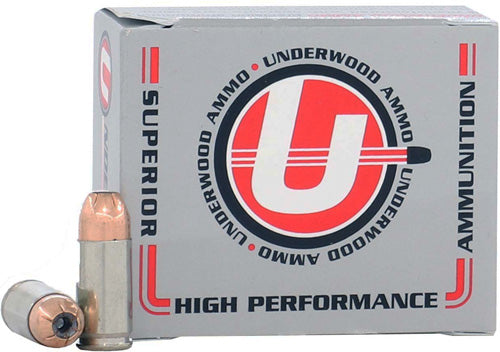 Underwood 9mm Luger+p+ 124gr - 20rd 10bx-cs Jhp