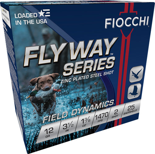 Fiocchi Flyway 12ga 3.5" #2 - 25rd 10bx/cs 1470fps 1-3/8oz