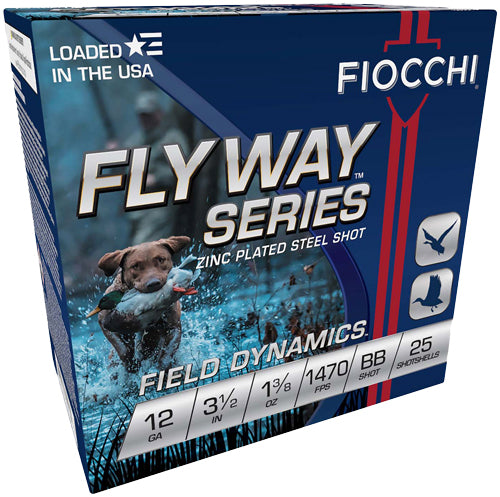 Fiocchi Flyway 12ga 3.5" #bb - 1470fps 1-3/8oz 25rd 10bx/cs