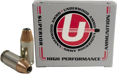Underwood 380 Acp+p 90gr Xtp - 20rd 10bx-cs Jhp