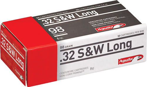 Aguila 32 Swl 98gr Lead Rn - 50rd 20bx-cs