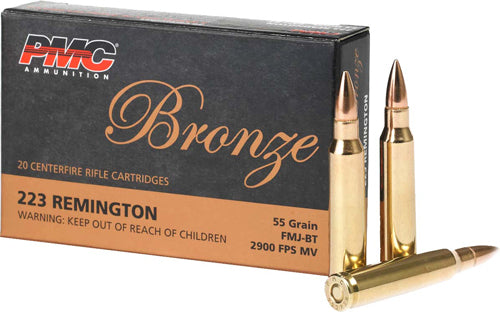 Pmc 223 Remington 55gr Fmj-bt - 20rd 50bx-cs