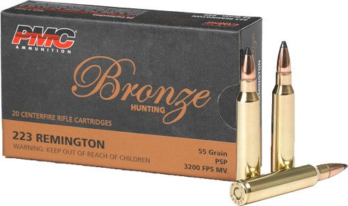Pmc 223 Rem 55gr Jsp - 20rd 40bx-cs