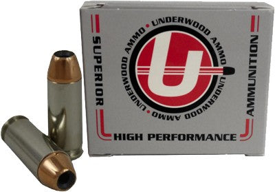 Underwood 10mm Auto 135gr Jhp - 20rd 10bx-cs