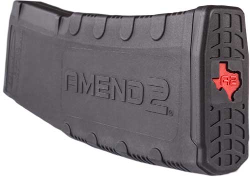 Amend2 Ar-15 Magazine 5.56x45 - 30rd Polymer Black Tx Edition