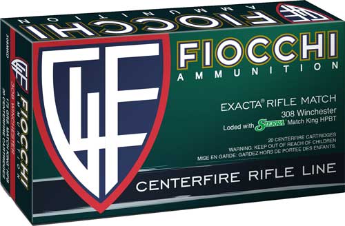 Fiocchi 308 Win 175gr Hpbt - 20rd 10bx/cs