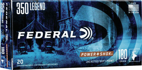 Federal Power-shok 350 Legend - 180gr Sp 20rd 10bx/cs