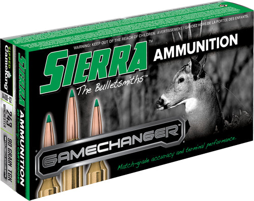 Sierra 243 Win 90gr Tgk - Gamechanger 20rd 10bx/cs