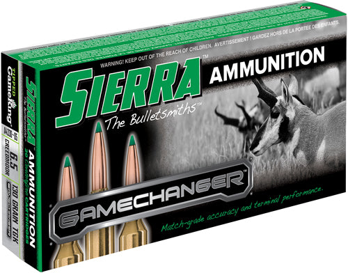 Sierra 6.5cm 130gr Gamechanger - 20rd 10bx-cs