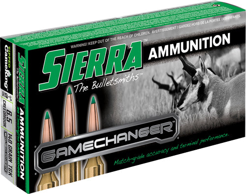 Sierra 6.5cm 140gr Gamechanger - 20rd 10bx-cs